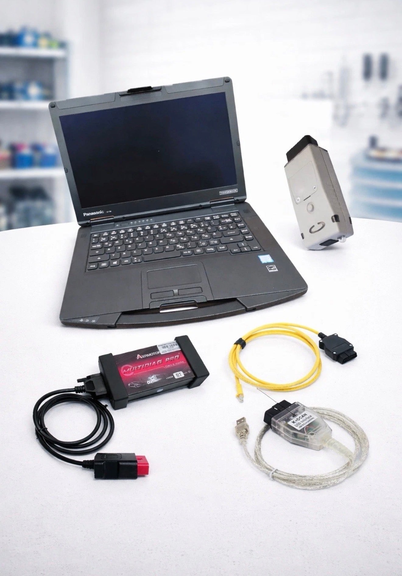Universal 3in1 Diagnose & ODIS V.25.01* Engineering V.19 Diagnosegerät & Für BMW