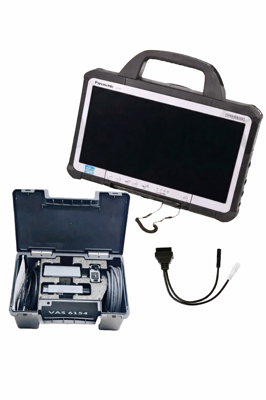 Komplettset ODIS V25 Engineering V19 Panasonic Original VAS 6154 Wifi