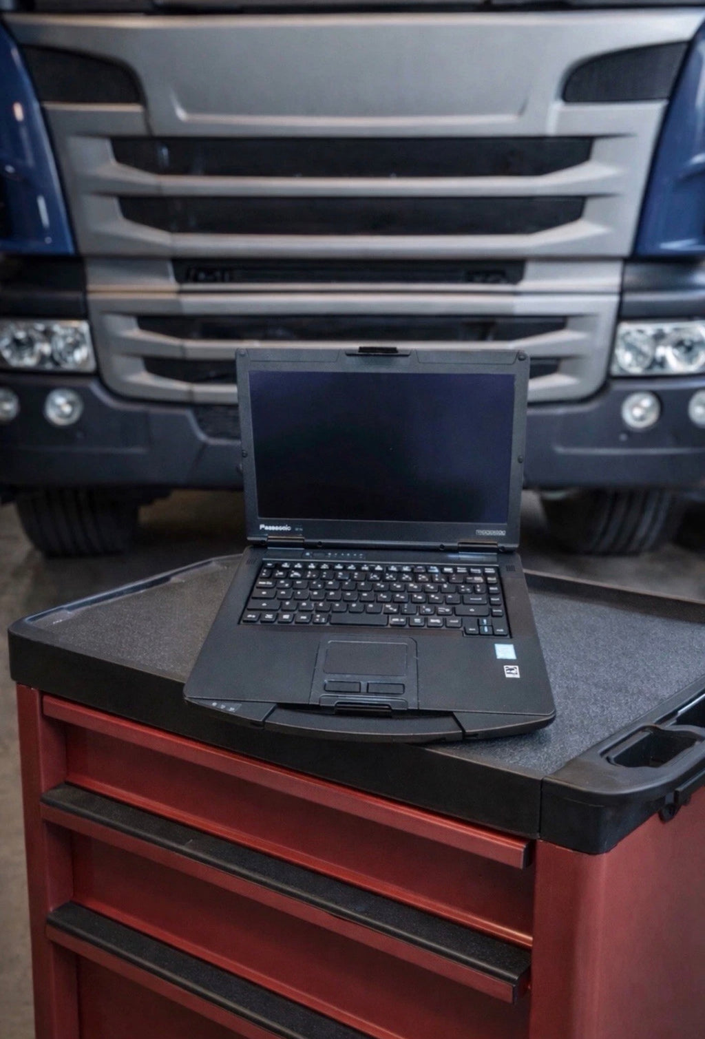 Profi Diagnosegerät Für Scania LKW Busse bis Baujahr 2024 VCI Adblue Panasonic