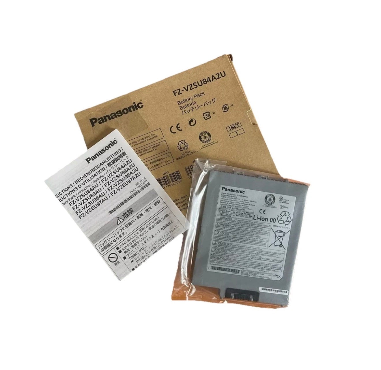 FZ-VZSU84A2U NEU Original Panasonic Akku für FZ-G1 MK2*MK3*MK4*MK5