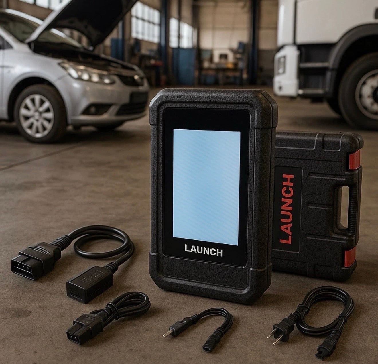 Profi Diagnosegerät* Interface für PKW*LKW bis Bj. 2024 Diagnose Launch OBD 2