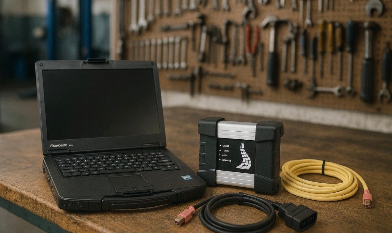 Diagnosegerät für BMW Diagnose E/F/G/I Modelle Motorräder Original ICOM bis 2026