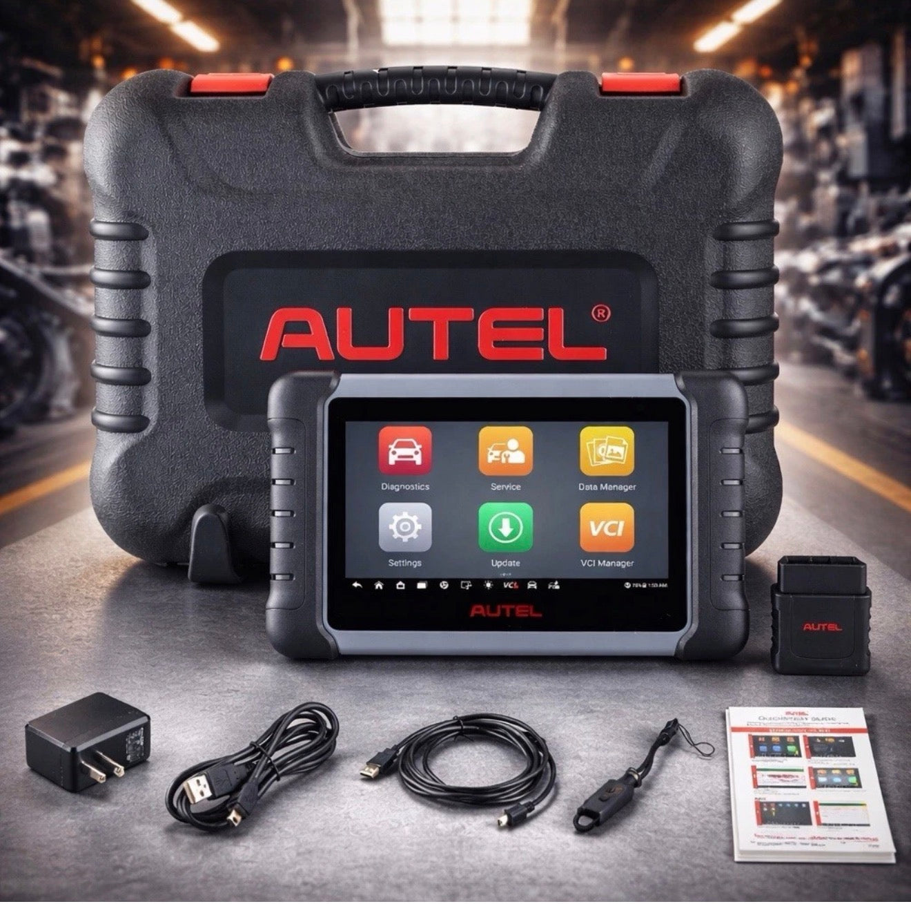 Autel MaxiCOM MK808Z-BT – Bluetooth Diagnosetool für vollständige Systemdiagnose und aktive Tests