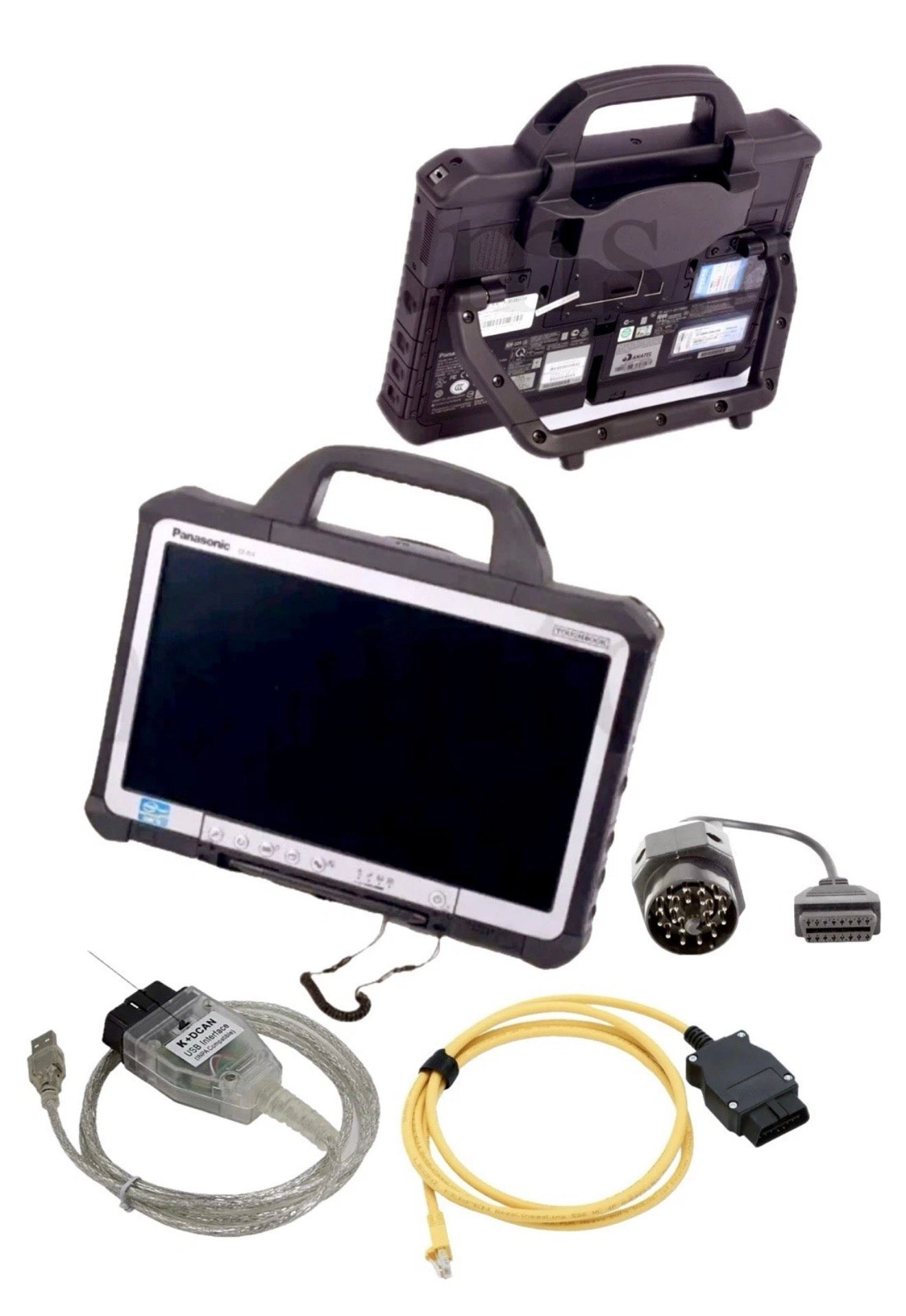 BMW Diagnosegerät E/F/G/I-Modelle 1996–2026 – KDCAN & ENET | Panasonic CF-D1 i5