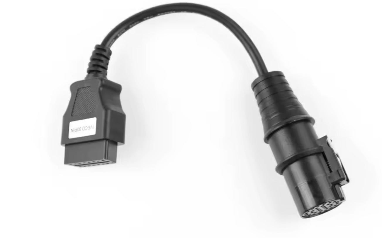 Für Iveco 30pin OBD OBD2 Stecker auf 16 Pin OBD2 Kabel LKW Heavy Duty LKW Verlängerungskabel Stecker Diagnose