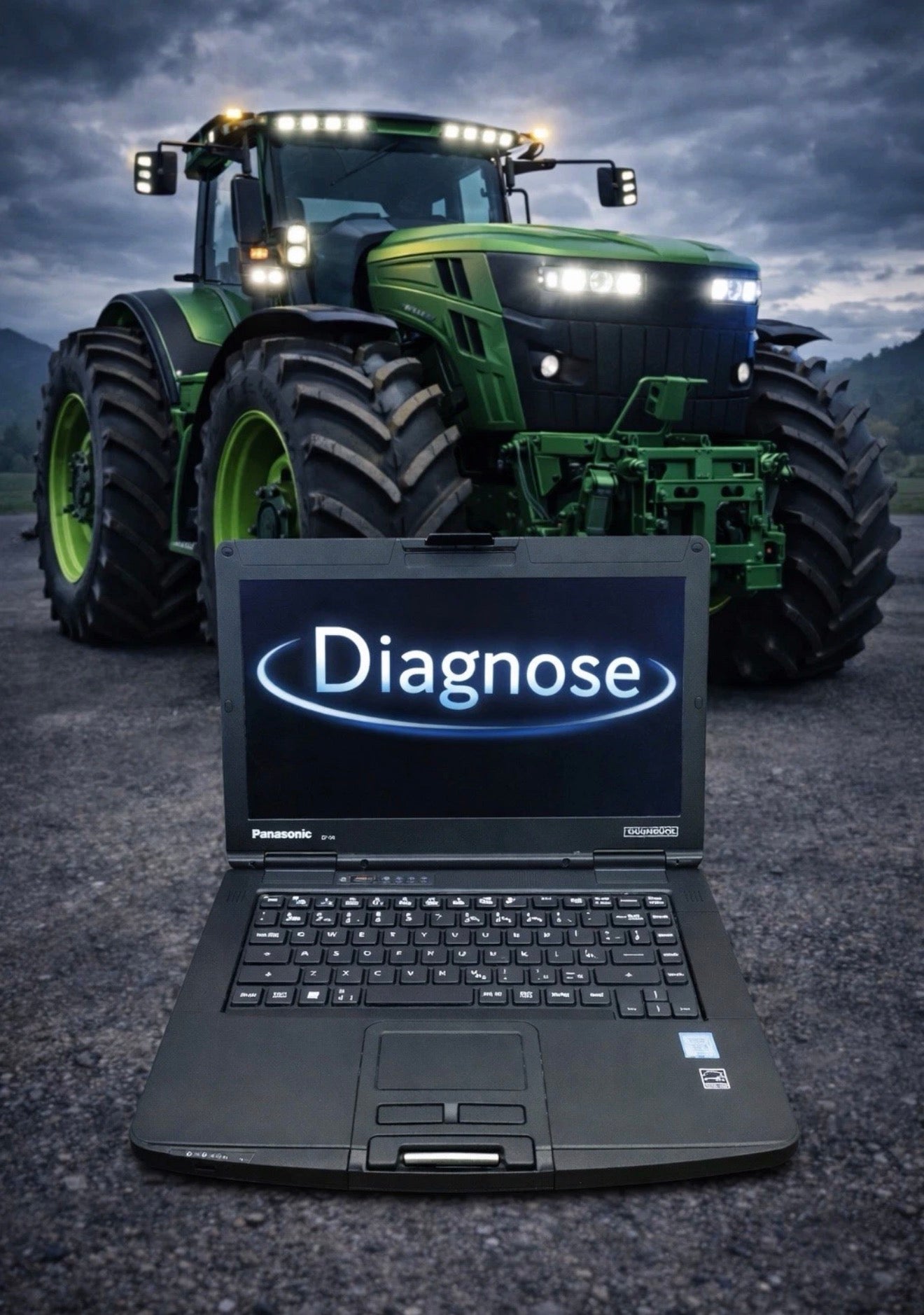 Case, New Holland Steyr Diagnose CNH EST 9.12 Diagnosegerät 2025