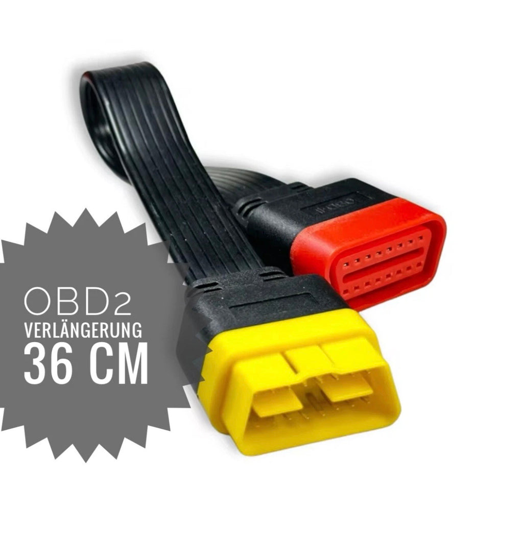 OBD2 extension cable 16-pin adapter – 36 cm for all diagnostic devices