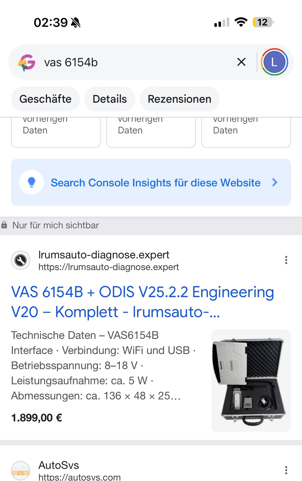 Komplettset ODIS V.25.3.0 Engineering V.21* Panasonic CF-33 Original VAS 6154B