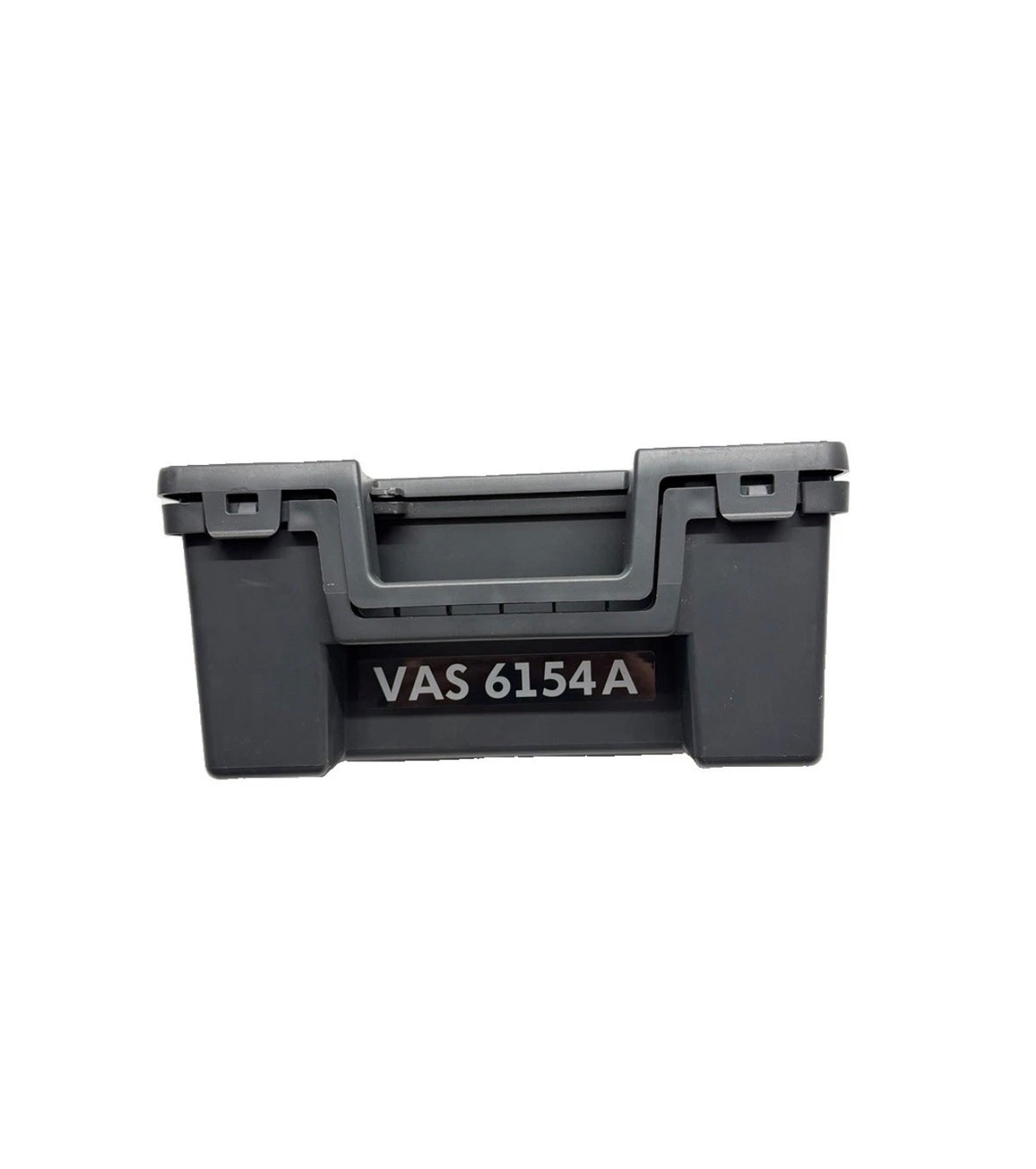 Original VAS 6154A Koffer zugeklappt Seitenansicht freigestellt – Originalkoffer Volkswagen AG für VAS 6154A Interface
