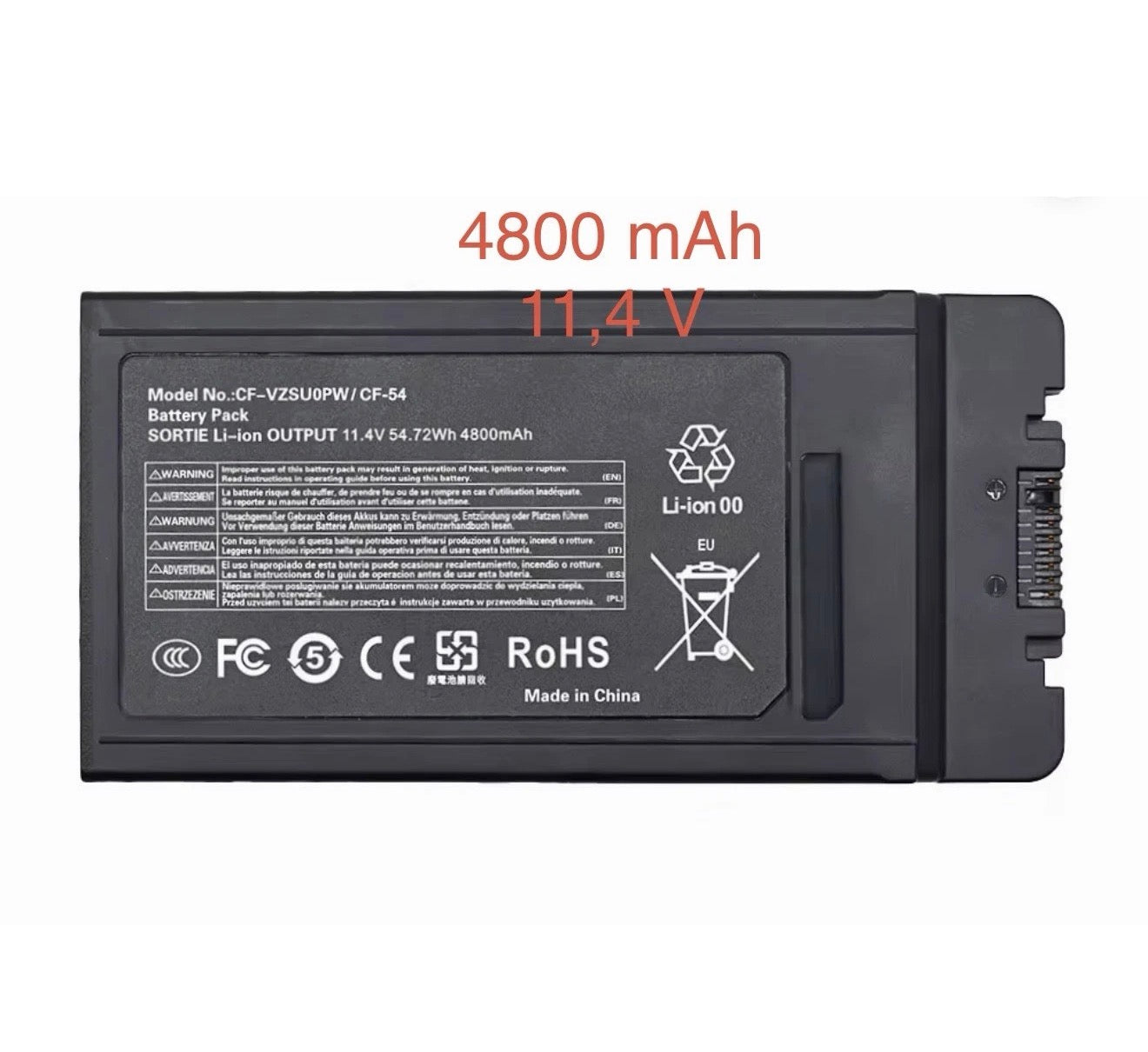 Panasonic Toughbook Akku Für CF-54 MK1 MK2 MK3 neuer Ersatzakku CF-VZSU0PW