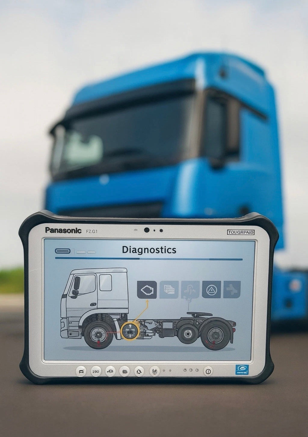 LKW-Diagnosegerät Universal Panasonic FZ-G1 Universelle Diagnose