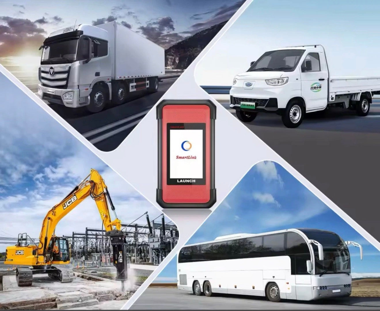 Professional Diagnostic Tool Car & Truck – Android Tablet, 128+ Manufacturers, up to Year 2025