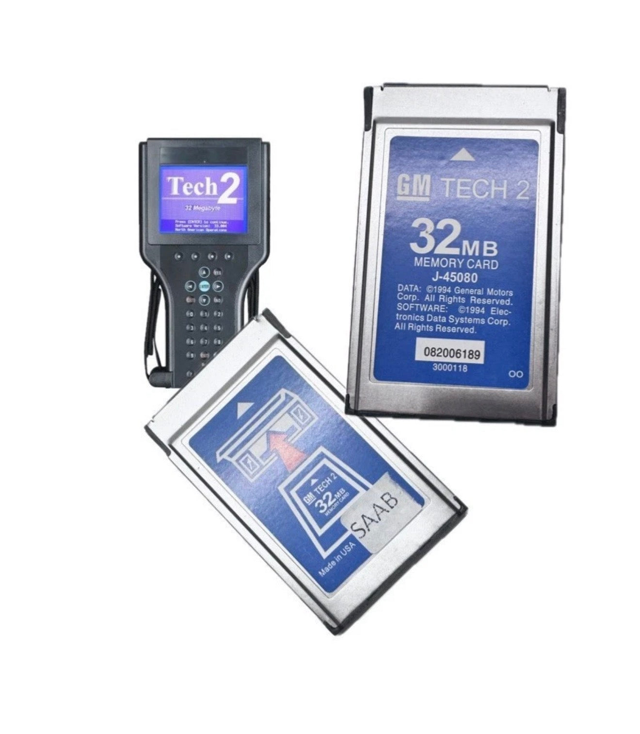 Tech2 Speicherkarte 32 MB für Saab 1998–2012 – Version 148 Deutsch