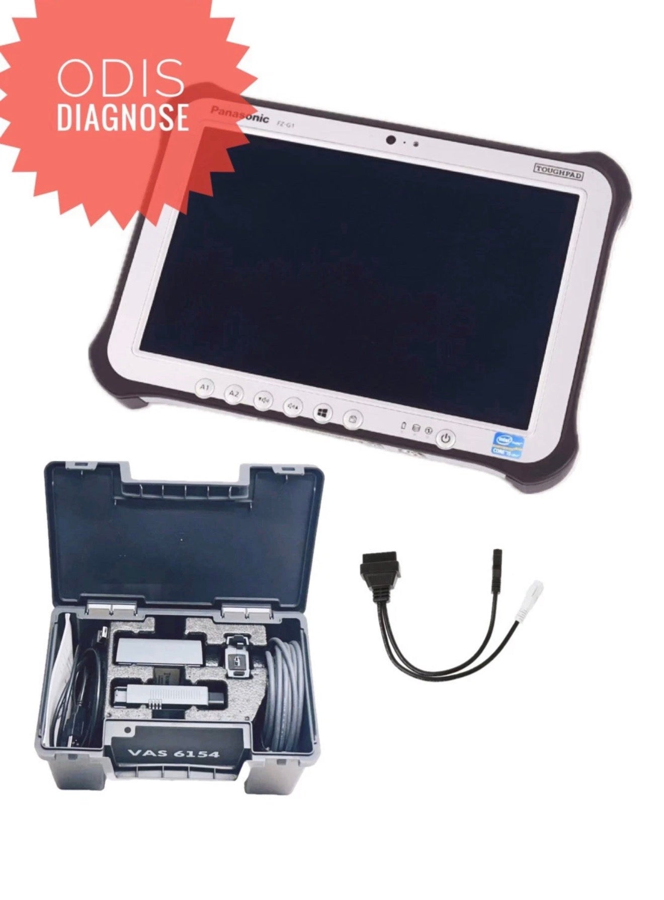 Complete set ODIS V25. Engineering V19. Panasonic Original VAS 6154 Wifi*