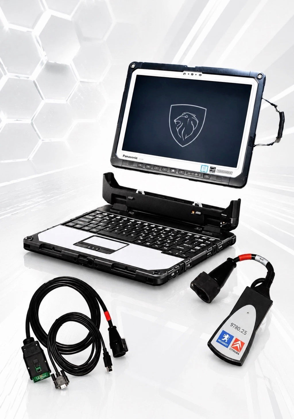 Diagnosegerät Für DiagBox Peugeot Citroen DS Opel Lexia Tester 2024 PSA