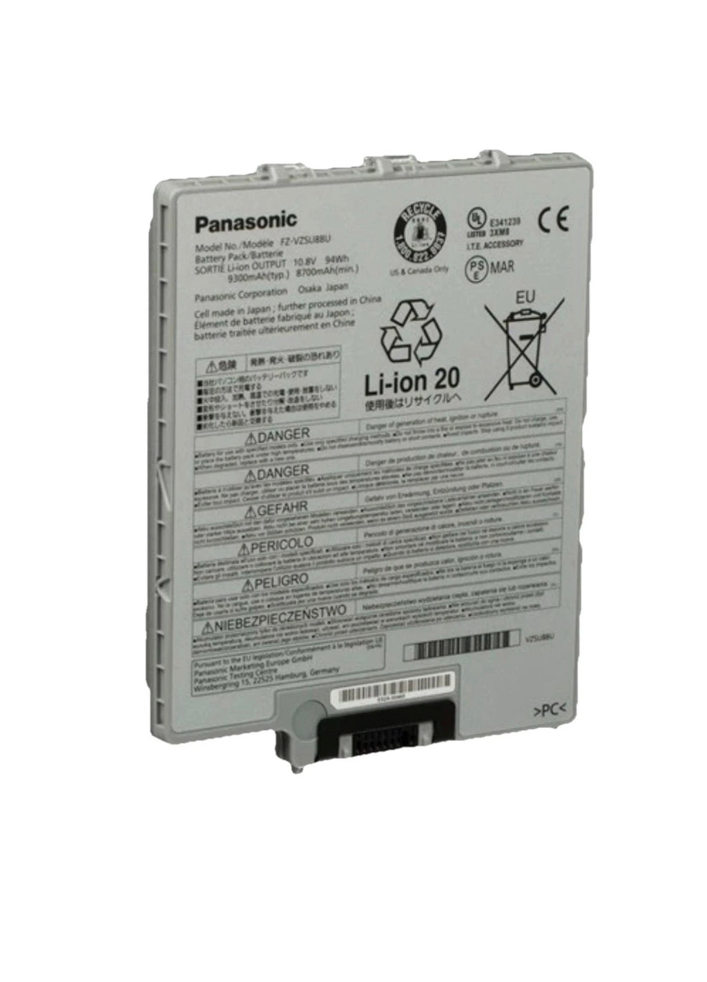 Panasonic Akku FZ-VZSU88U für Toughbook FZ-G1 – 9-Cell Li-Ion 94Wh 8700mAh