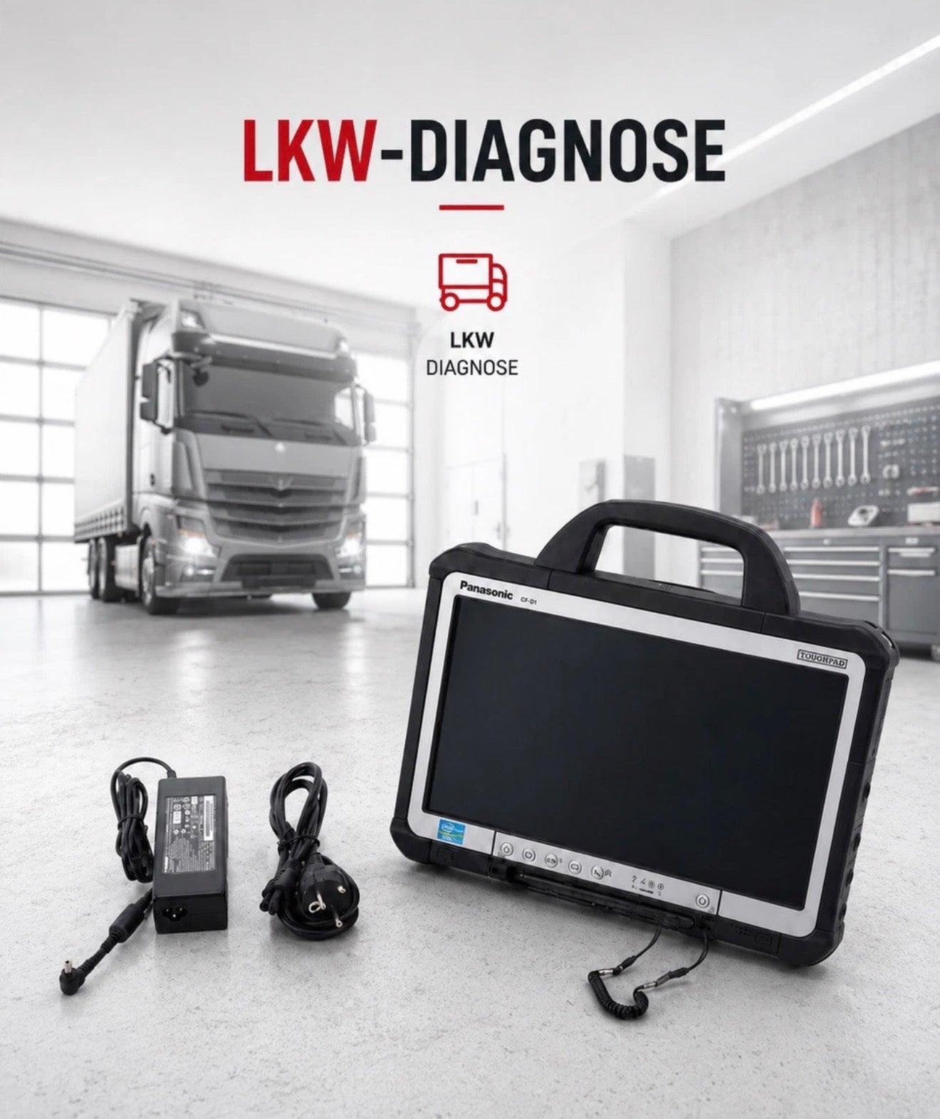 LKW Diagnosegerät Profi Tester für alle Hersteller - Update 2024