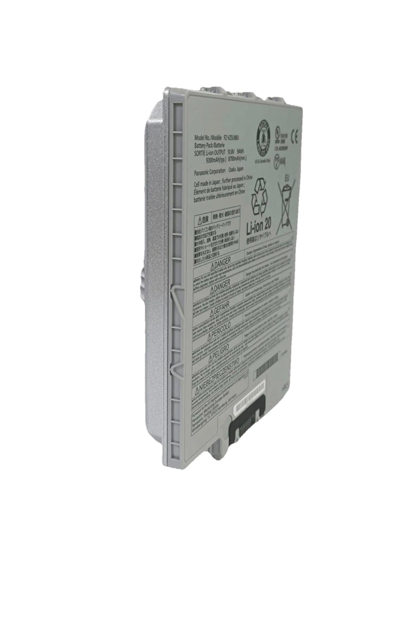 Panasonic Akku FZ-VZSU88U für Toughbook FZ-G1 – 9-Cell Li-Ion 94Wh 8700mAh