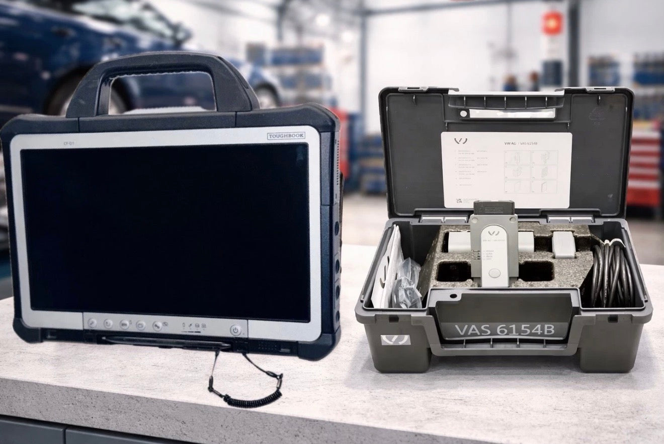 Complete Set ODIS V.25.2 Engineering V.20 Original VAS 6154B WiFi Diagnostic Device