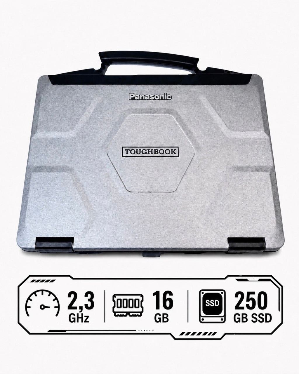 Toughbook Panasonic CF-54 MK2 Intel i5 6300, 16GB RAM, 250GB SSD Windows 11