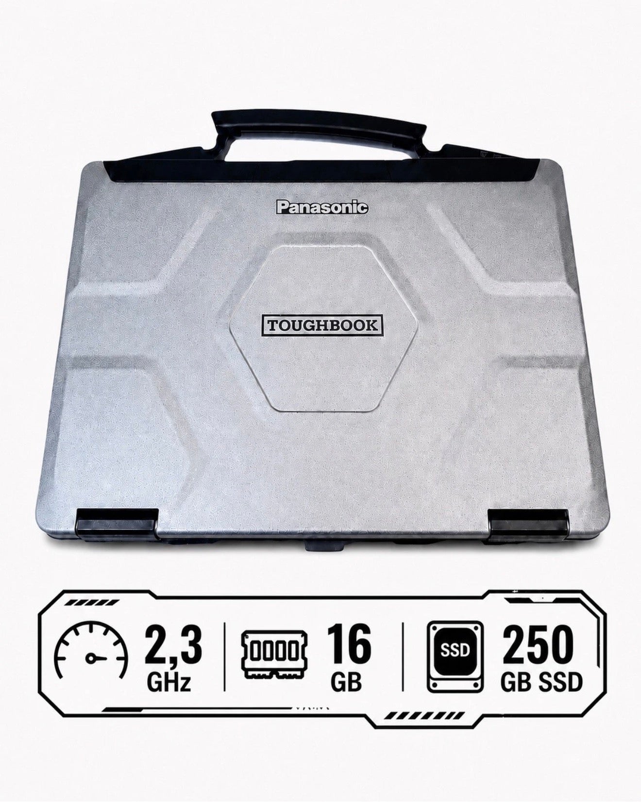Toughbook Panasonic CF-54 MK2 Intel i5 6300, 16GB RAM, 250GB SSD Windows 11