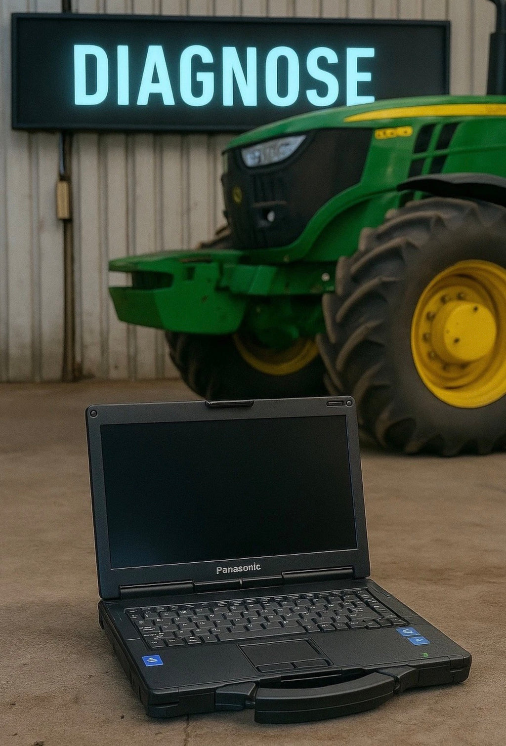 Case IH / New Holland / Steyr Diagnose-Laptop – CNH EST 9.12 – Panasonic CF-53