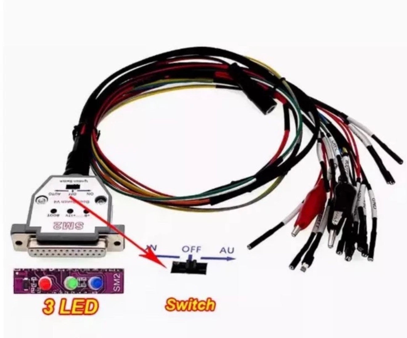 SM2 Pro J2534 VCI ECU Programmer & Diagnostic Tool – 67-in-1 V1.20