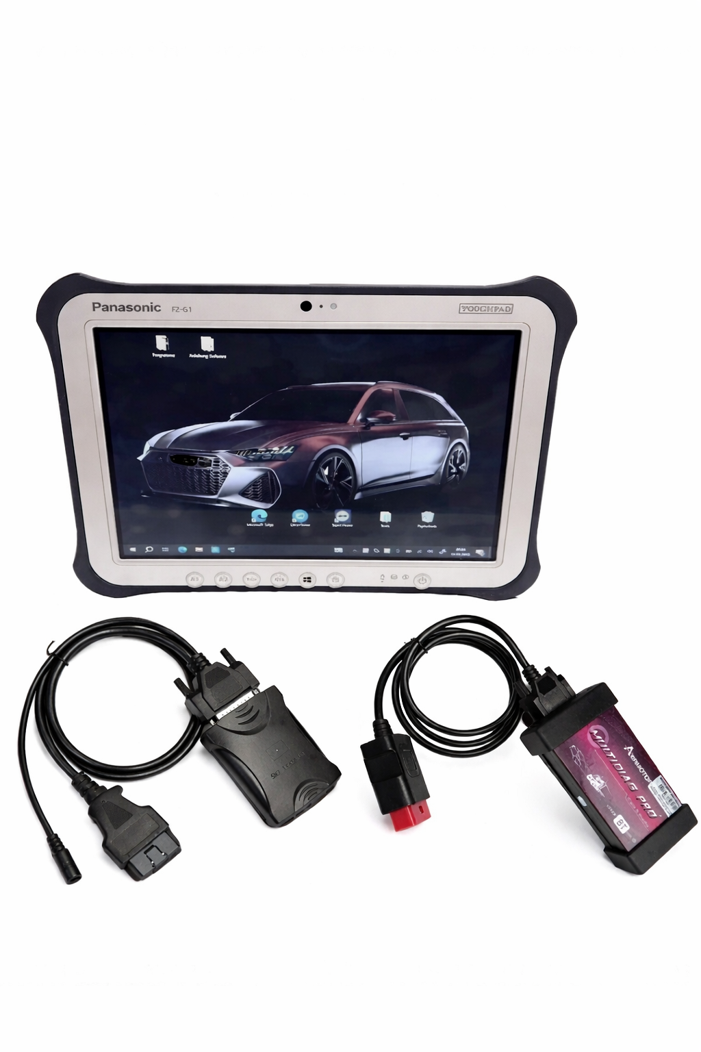 Profi KFZ Diagnosegerät OBD2 PKW & NFZ – ODIS V23.0 mit Panasonic FZ-G1