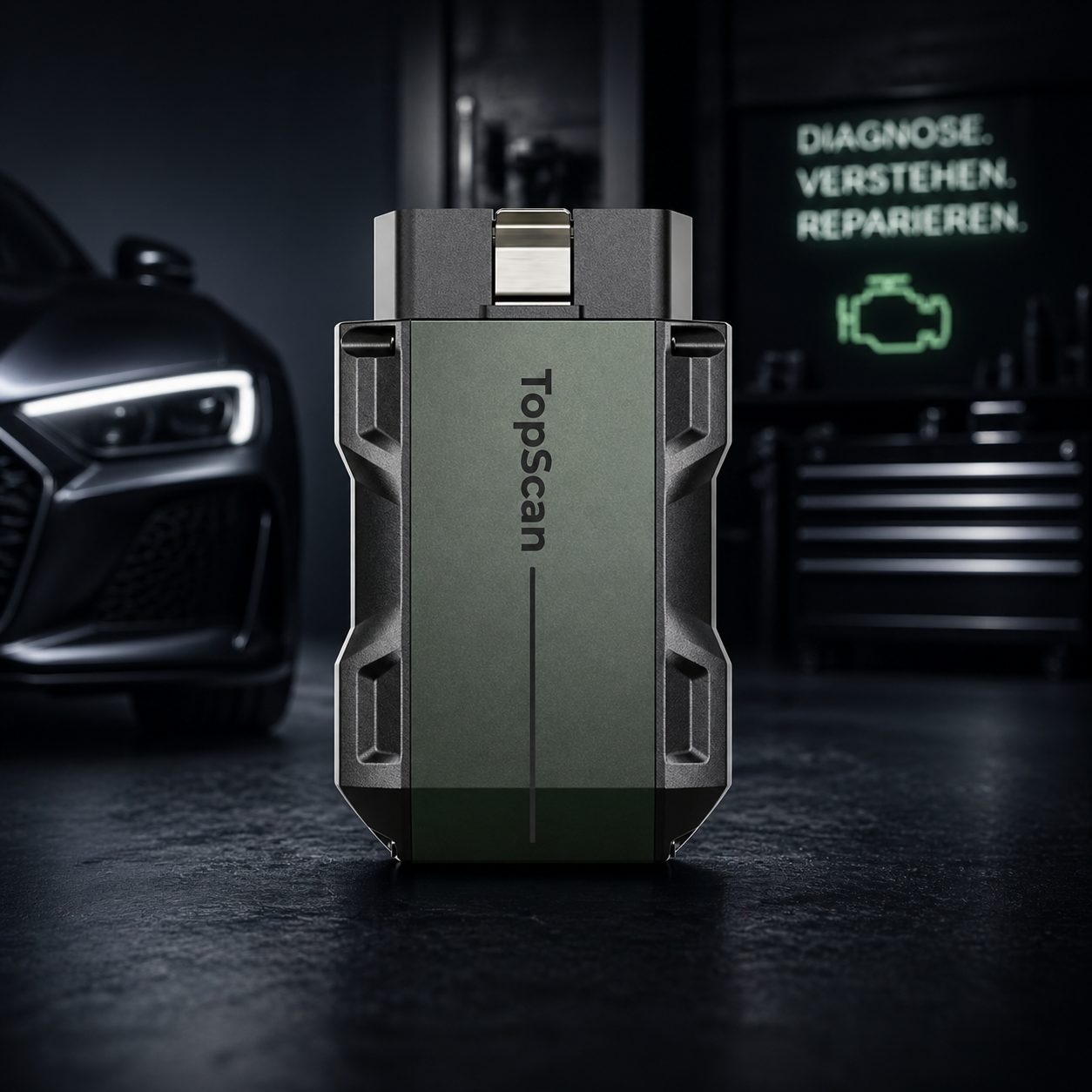TOPDON TopScan Master – OBD2 Bluetooth-Scanner | Vollsystem, CAN-FD, DoIP, über 30 Rücksetzungen