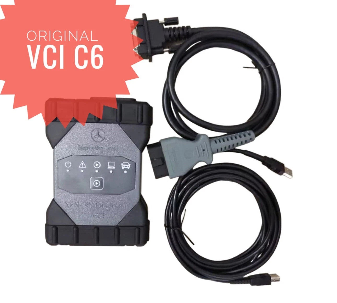Für Mercedes Diagnose VCI C6 Original Doip Multiplexer BOSCH 12/24 Volt